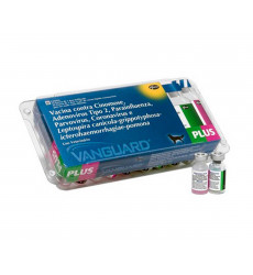 Вангард Плюс 5 L4 Cv + Растворитель Вакцина для собак (2 флакона, 1 доза) Pfizer