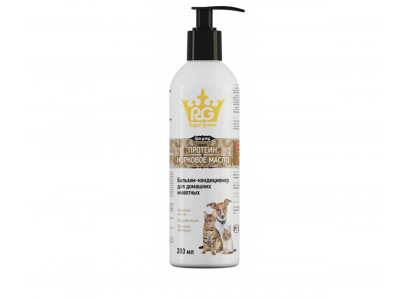 Royal Groom (Роял Грум) Протеин и Норковое Масло Бальзам-Кондиционер Для Собак и Кошек 200мл 