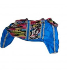 Дождевик Для Собак Средних Размеров Pet Fashion (Пэт Фэшн) Disco Васильковый 22 Девочка