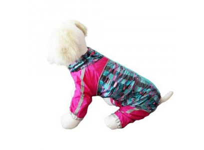 Дождевик Для Собак Миниатюрных и Мелких Пород Mango Малиновый 10 Pet Fashion (Пет Фешн) Девочка