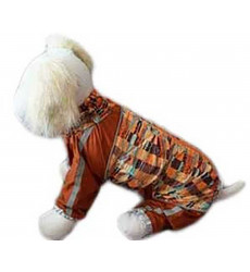 Дождевик Для Собак Миниатюрных и Мелких Пород Mango Охра 10 Pet Fashion (Пет Фешн) Мальчик