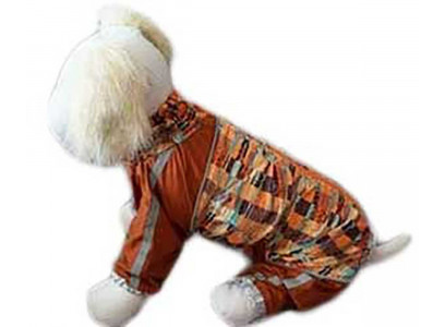 Дождевик Для Собак Миниатюрных и Мелких Пород Mango Охра 10 Pet Fashion (Пет Фешн) Мальчик 