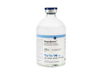 Энрофлон 5% 100мл Раствор VIC