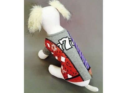Футболка Для Собак Мелких Пород Joker 777 Серый L Pet Fashion (Пет Фешн)
