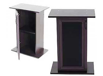 Подставка Под Аквариум 60л AquaPlus (АкваПлюс) 50 STD П60 51*31*71см Махагон с Дверкой МДФ с Тонированным Стеклом 085990