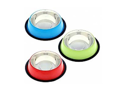 Миска Для Собак Металлическая Цветная 3010 Vm-2507а 240мл
