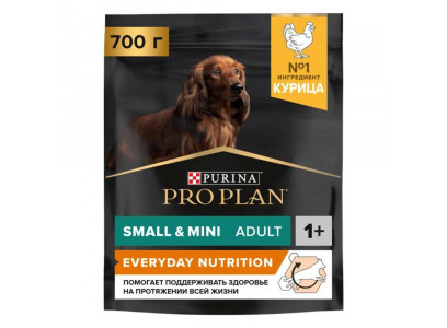 Сухой Корм Pro Plan (Проплан) Для Собак Карликовых и Мелких Пород Курица Small & Mini Adult 700г (1*8) 