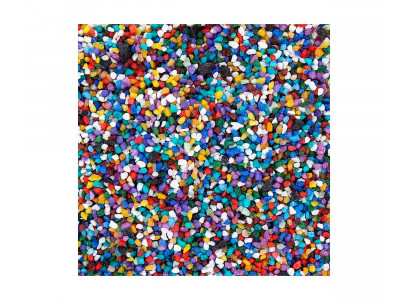 Грунт Для Аквариума Prime (Прайм) Кварц Цветной 3-5мм 2,7кг Pr-000213