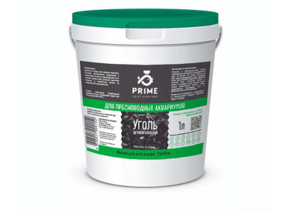 Уголь Для Аквариума Prime (Прайм) Для Пресноводных Аквариумов Дробленый 1л Ведро Pr-000039 