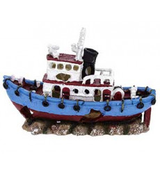 Декорация Для Аквариума Prime (Прайм) Затонувший Корабль Пластик 305*120*200мм Pr-Сн2278в