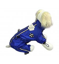 Дождевик Для Собак Крупных Пород Футбол Синий 30 Pet Fashion (Пет Фешн) Универсал