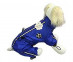 Дождевик Для Собак Крупных Пород Футбол Синий 30 Pet Fashion (Пет Фешн) Универсал 
