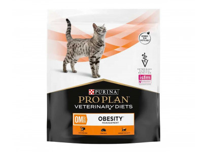 Лечебный Сухой Корм Pro Plan (ПроПлан) Для Кошек При Ожирении Veterinary Diets OM Obesity Management 350г (1*6) 