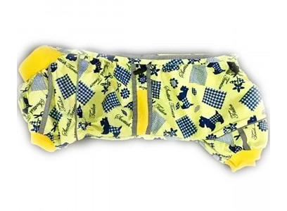 Дождевик Для Собак Мелких и Средних Пород Желтый Scottish 40см M Pet Fashion (Пет Фешн) Девочка