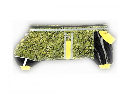 Дождевик Для Собак Породы Такса и Скотч Терьер Галактика Желтый S Pet Fashion (Пет Фешн) Девочка 