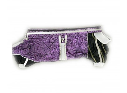 Дождевик Для Собак Породы Такса и Скотч Терьер Галактика Сиреневый S Pet Fashion (Пет Фешн) Мальчик 