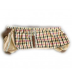 Дождевик Для Собак Породы Такса и Скотч Терьер Шерлок Бежевый L Pet Fashion (Пет Фешн) Девочка