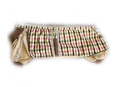 Дождевик Для Собак Породы Такса и Скотч Терьер Шерлок Бежевый L Pet Fashion (Пет Фешн) Девочка 