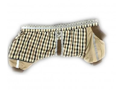 Дождевик Для Собак Породы Такса и Скотч Терьер Шерлок Бежевый L Pet Fashion (Пет Фешн) Мальчик 