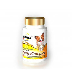Витамины Для Собак Мелких Пород Юнитабс Unitabs Brewerscomplex Q10 100таб U203