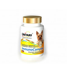Витамины Для Собак Мелких Пород Юнитабс Unitabs ImmunoComplex Q10 100таб U206