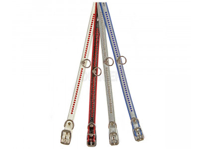 Ошейник Для Собак Dogger (Доггер) 1,5см Стразы Swarovsky 1 Ряд О157000ц