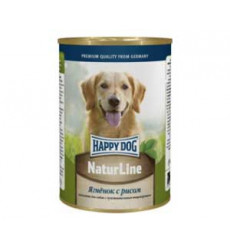 Консервы Happy Dog (Хэппи Дог) Для Собак Ягненок и Рис Natur Line Lamb & Rice 400г