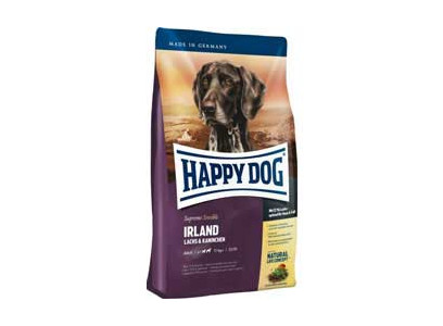 Сухой Корм Happy Dog (Хэппи Дог) Для Собак Всех Пород При Аллергии Ирландия Лосось с Кроликом Supreme Sensible Irland 4кг