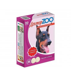 Витамины Для Собак Доктор Zoo (Доктор Зоо) Говядина 90таб