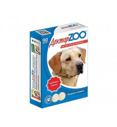 Витамины Для Собак Доктор Zoo (Доктор Зоо) Здоровая Собака Водоросли 90таб