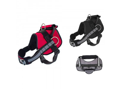 Шлейка Тяговая  Для Собак Породы Лабрадор Zoom (Зум) О.Ш.45-75см,О.Гр.84-110см Комбо 