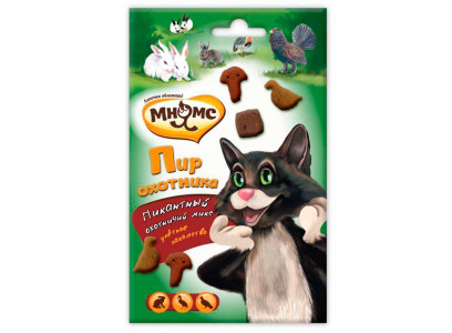 Лакомство Для Кошек Мнямс Пир Охотника 50г
