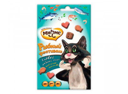 Лакомство Для Кошек Мнямс Рыбный Фестиваль 50г