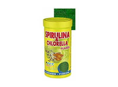 Корм Для Рыб Dajana Pet (Даяна Пет) Spirulina Chlorella Flakes Хлопья Для Всех Рыб 250мл