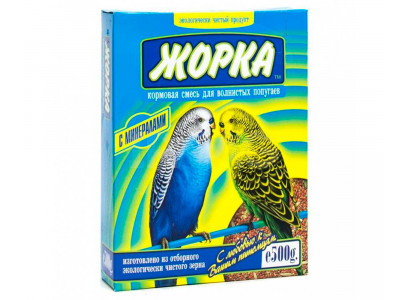 Корм Жорка Для Волнистых Попугаев Минералы 500г (1*18)  