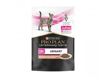 Лечебный Влажный Корм Pro Plan (ПроПлан) Для Кошек При Заболеваниях Мочеполовой Системы Лосось Purina Veterinary Diets 85г 
