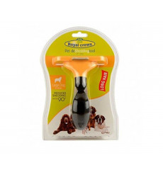Фурминатор Для Собак с Длинной Шерстью Самоочищающийся Royal Crown Long Hair 10см