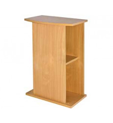 Подставка Под Аквариум 53л AquaPlus (АкваПлюс) 50 STD Ф50 Ольха Фигурная 50,5*30,5*72см Без Дверки 216925