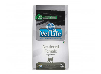 Лечебный Сухой Корм Farmina (Фармина) Для Стерилизованных Кошек Диетический Farmina Vet Life Feline Neutered Female 400г 