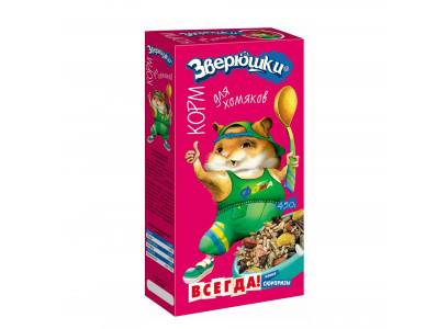 Корм Для Хомяков Зверюшки Зоомир 450г 