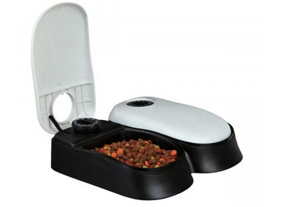 Кормушка Автоматическая Для Собак Trixie (Трикси) На Два Кормления Тх-2 30*24*7см 24372