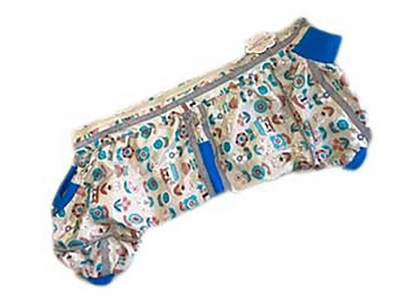 Дождевик Для Собак Породы Такса Цветик S Голубой Подклад Pet Fashion (Пет Фешн) Девочка 