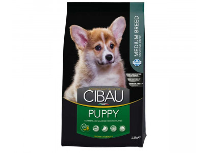 Сухой Корм Farmina (Фармина) Cibau Для Щенков Средних Пород Курица и Рис Puppy Medium 2,5кг 