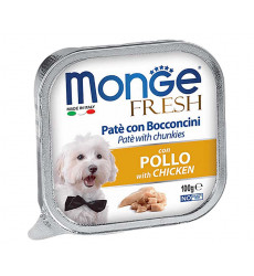 Консервы Monge (Монж) Для Собак Курица Fresh Chicken 100г