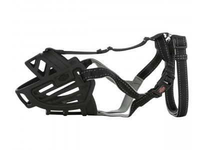 Намордник Для Собак Trixie (Трикси) S Силикон Черный 17611