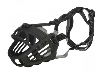 Намордник Для Собак Trixie (Трикси) L Силикон Черный 17614