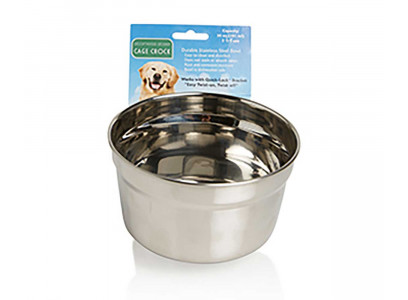 Миска Для Собак Мелких Пород Lixit (Ликсит) Металлическая 591мл 0742-0725 