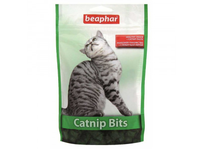 Beaphar (Беафар) Catnip Bits Подушечки Для Кошек Катнип Битс с Кошачьей Мятой 150г 11612/13249