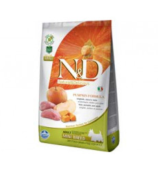 Сухой Корм Farmina (Фармина) Для Собак Мелких Пород Кабан Тыква и Яблоко Беззерновой Natural & Delicious Grain Free Adult Dog MINI Boar Pumpkin & Apple 800г