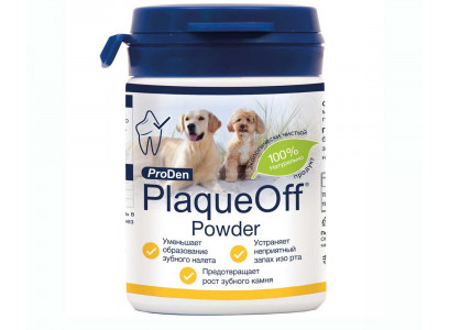 Proden Plaqueoff Средство Для Профилактики Зубного Камня у Кошек и Собак 40г 